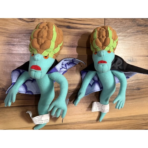 Wabo And Ip’s Adventures Other - 2002 Wabo and Ip's Adventures Waterman Productions Plush Doll Lot of 2 Rare